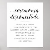 Ceremonia Desconectada Poster (Vorne)
