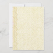 Ceremonial Wedding Champagne Brillen (Rückseite)