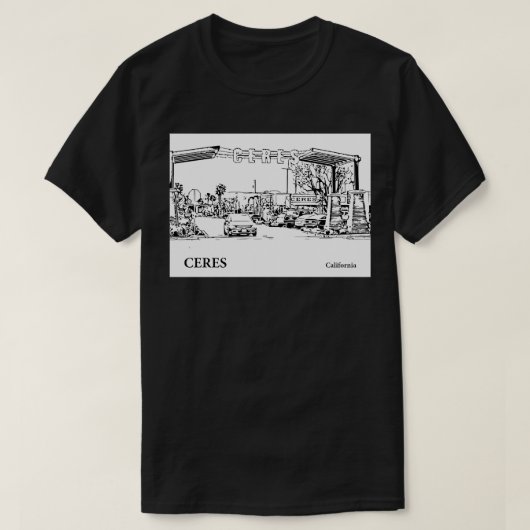 Ceres California TShirt 2 (Design vorne)