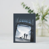 Ceres Dwarf Planet Space Sci Fi Postkarte (Stehend Vorderseite)
