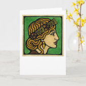 Ceres Greeting Card Karte (Gelbe Blume)
