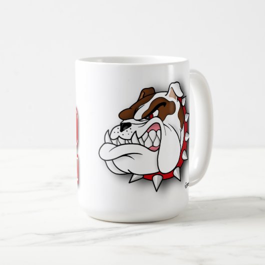 Ceres High School '82 - 15 oz. Tasse (VorderseiteRechts)