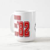Ceres High School '82 - 15 oz. Tasse (Vorderseite Links)