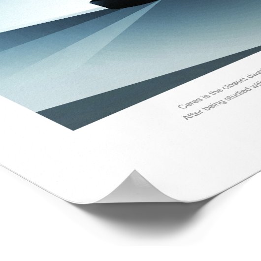 Ceres, Reiseplakat Poster (Ecke)