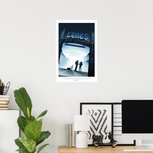 Ceres, Reiseplakat Poster (Heimbüro)