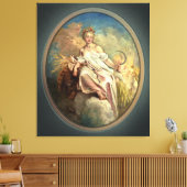 Ceres (Sommer) von Antoine Watteau Leinwanddruck (Insitu (Wohnzimmer))