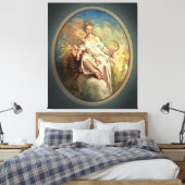 Ceres (Sommer) von Antoine Watteau Leinwanddruck (Insitu (Schlafzimmer))