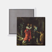 Ceres und Stellio (Kupferöl) Magnet (Vorderseite/Rückseite)