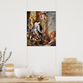 Ceres Vanquising the Attributes of War Poster (Küche)