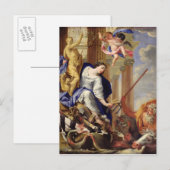 Ceres Vanquising the Attributes of War Postkarte (Vorne/Hinten)