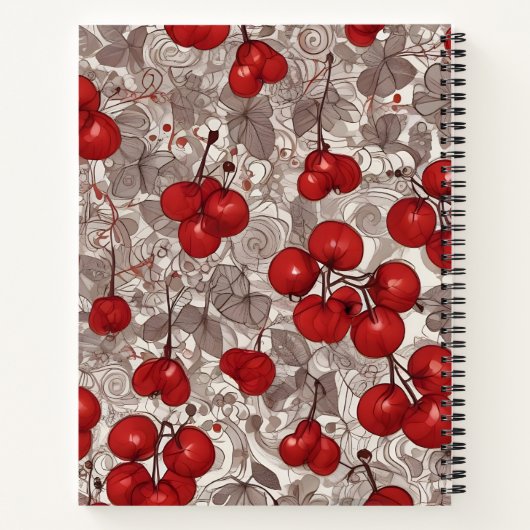 Cerezas y Plata Notizblock (Rückseite)