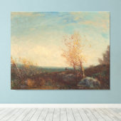 Cerf Dans La Forêt De Fontainebleau Félix Ziem Leinwanddruck (Insitu (Holzboden))