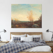 Cerf Dans La Forêt De Fontainebleau Félix Ziem Leinwanddruck (Insitu (Schlafzimmer))