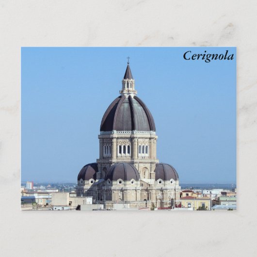 Cerignola, Italien Postkarte (Vorderseite)