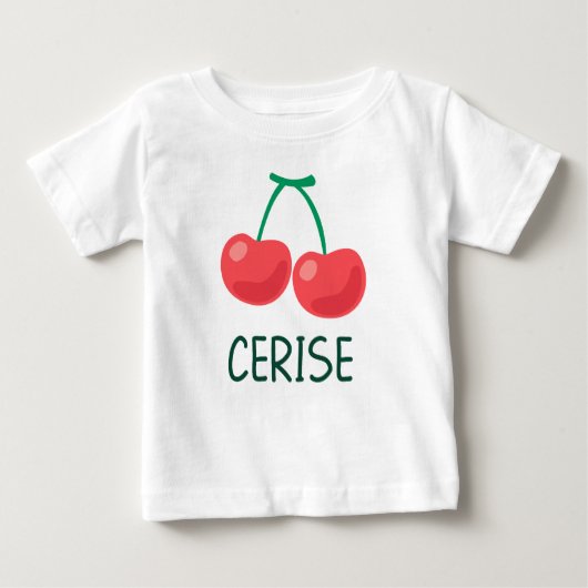 Cerise Baby T-shirt (Vorderseite)