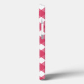 Cerise Gingham Case-Mate iPhone-Hülle iPhone Hülle (Rückseite / Links)