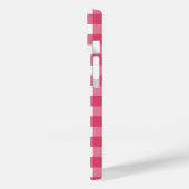 Cerise Gingham Case-Mate iPhone-Hülle iPhone Hülle (Rückseite / Links)