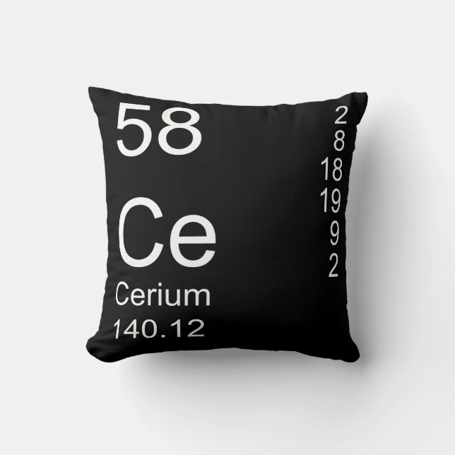 Cerium Kissen (Vorderseite)
