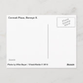 Cermak Plaza, Neon Sign in Berwyn Il. Postkarte (Rückseite)