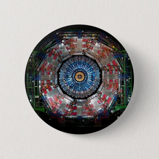 CERN Shiva LHC Button (Vorderseite)
