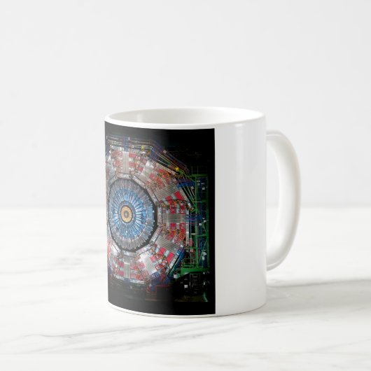 CERN Shiva LHC Kaffeetasse (VorderseiteRechts)