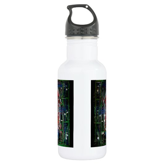 CERN Shiva LHC Trinkflasche (Rückseite)