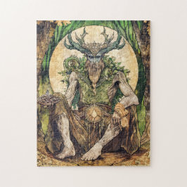Cernunnos Celtic Horned God of Nature Puzzle