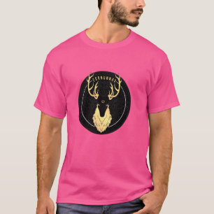 Cernunnos Celtic Pagan Horned Stag Wald Gott mit T-Shirt