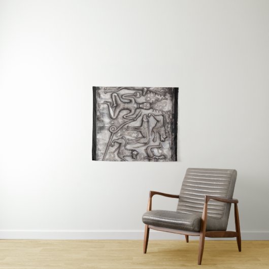 Cernunnos Gundestrup Cauldron Wandteppich (Beispiel (Horizontal))