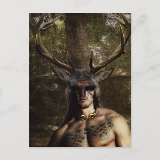 Cernunnos Postkarte (Vorderseite)