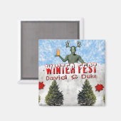 Cernunnos steigt magnet (Vorderseite/Rückseite)