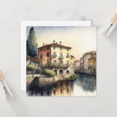 Cernusco sul Naviglio, Italien Karte (Vorderseite/Rückseite Beispiel)