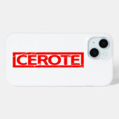 Cerote-Briefmarke Case-Mate iPhone Hülle (Rückseite (Horizontal))