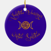 Cerridwen Celtic Wiccan Weihnachten Ornament (Hinten)