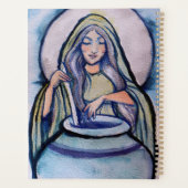 Cerridwen Crone Hexe Planer (Rückseite)