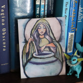 Cerridwen Crone Hexe Postkarte