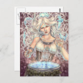 Cerridwen-Zauber Postkarte (Vorne/Hinten)