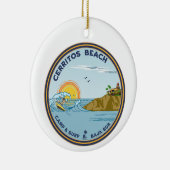 Cerritos Beach Baja California Sur Mexiko Keramik Ornament (Rechts)