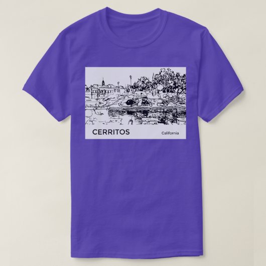 Cerritos California TShirt (Design vorne)