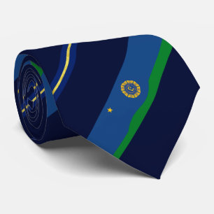 Cerritos (Kalifornien) Stadtflagge Neck Tie Krawatte