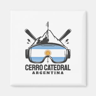 Cerro Catedral Argentinien Skigebiet Rückfahrt Ski Magnet