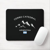 Cerro Catedral Argentinien Skiort Andes Berg Mousepad (Mit Mouse)