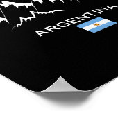 Cerro Catedral Argentinien Skiort Andes Berg Poster (Ecke)
