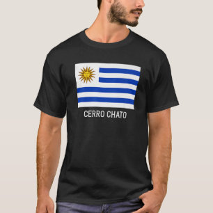Cerro Chato Uruguay Flaggenemblem Escudo Bandera C T-Shirt