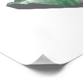 Cerro Chirripo, Costa Rica Poster (Ecke)