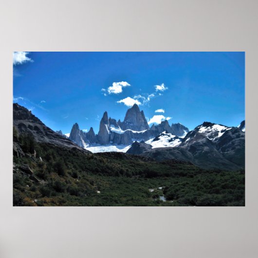 Cerro Fitz Roy Poster (Vorne)