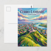 Cerro Lambaré Paraguay Postkarte (Vorne/Hinten)