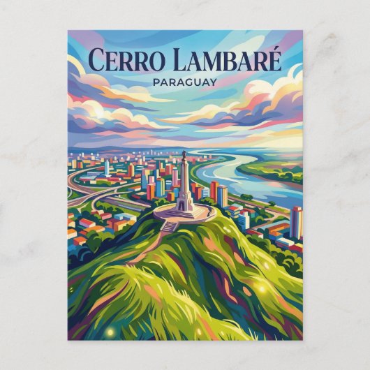 Cerro Lambaré Paraguay Postkarte (Vorderseite)