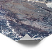 Cerro Torre Parque Nacional Los Glaciares Poster (Ecke)