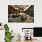 Cerro Torre Poster (Heimbüro)